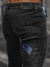 Muške Traperice Crne OZONEE NB/MP0025N