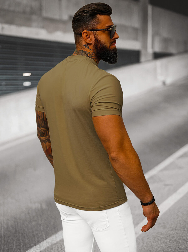 Muška Majica Smeđ OZONEE NB/MT3001