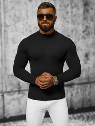 Muški Džemper Crni OZONEE NB/MMB603/4Z