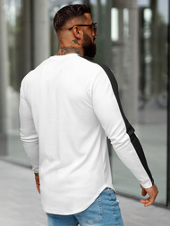 Muška Dukserica Bijela OZONEE O/D7197Z