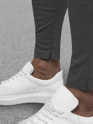 Muške chino hlače grafitne OZONEE DJ/3300