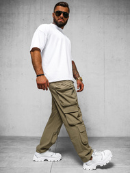 Muške Hlače Tamno-Bež OZONEE O/PS5528