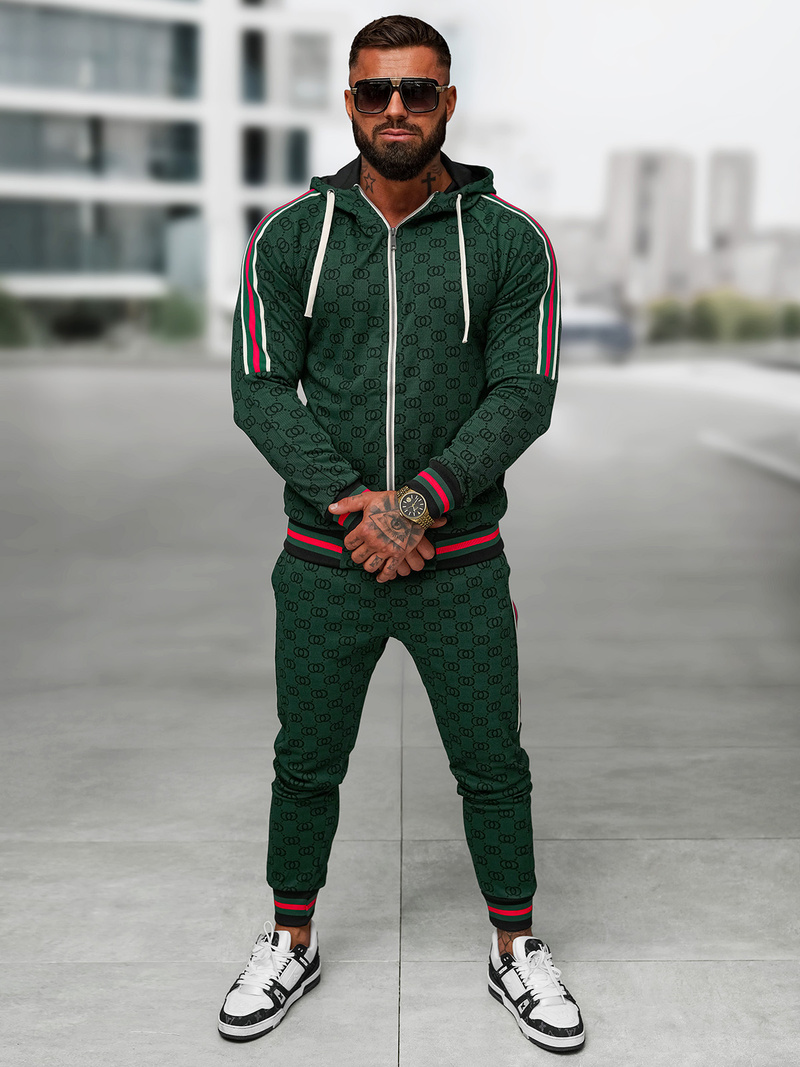 Muška trenirka zeleni OZONEE O/FF5111AB