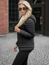 Ženska Jakna Crna OZONEE JS/11Z8228