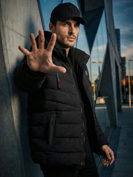 Muška jakna crna OZONEE JS/31M5081/392