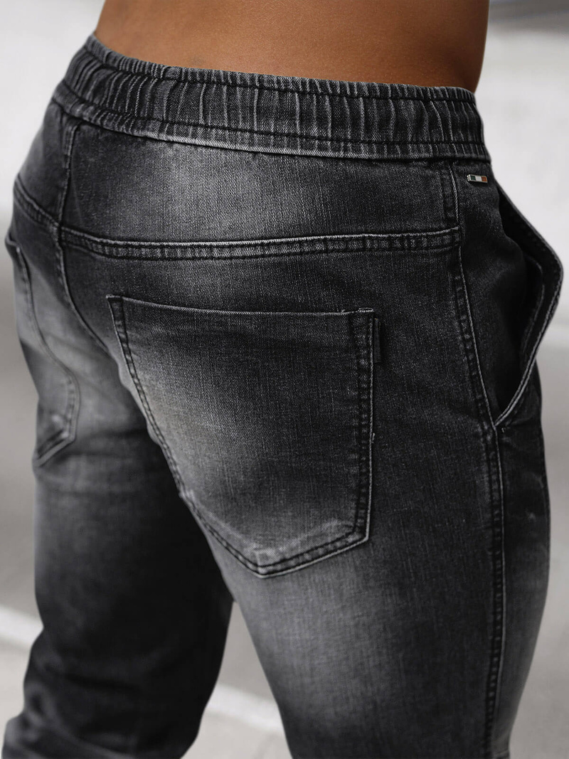 Muške Jogger Hlače Crne OZONEE NB/MP0115N