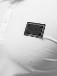 Muška polo majica bijela OZONEE NB/MT3018Z