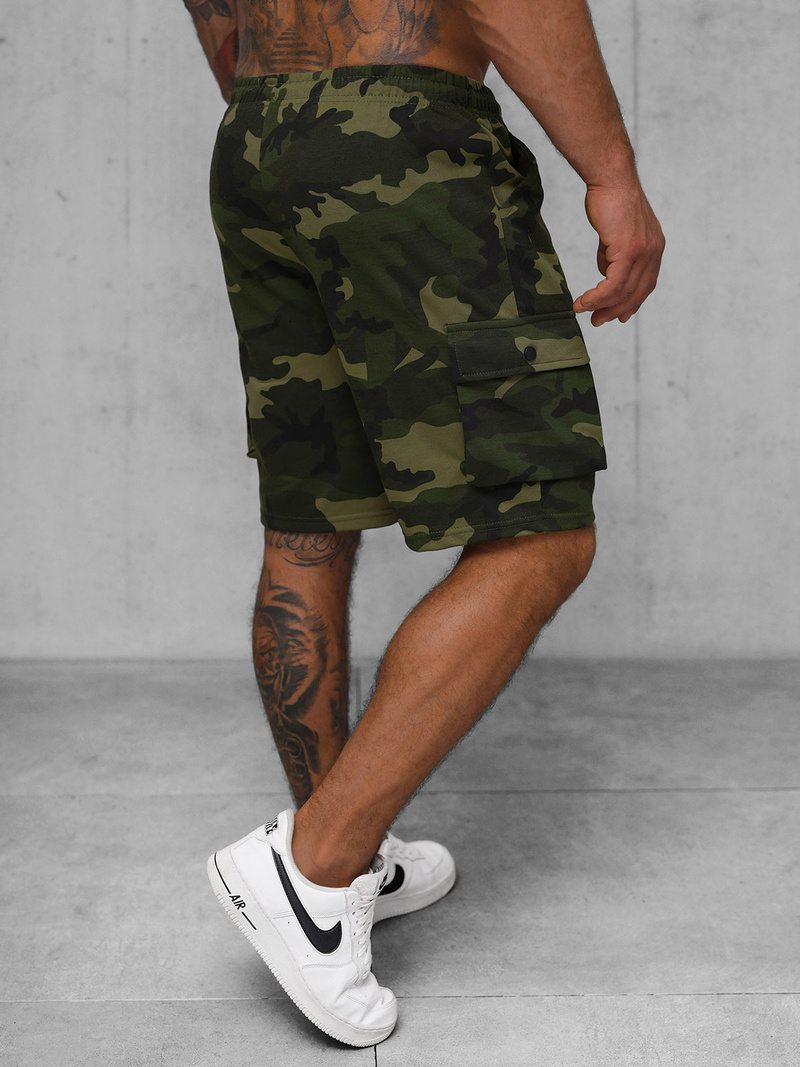 Muške sportske kratke hlače zelene OZONEE JS/8K282/29