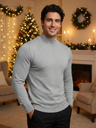 Muški Džemper Sivi OZONEE V/V24503Z