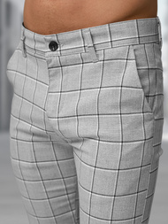 Muške chino hlače sive OZONEE DJ/5522Z