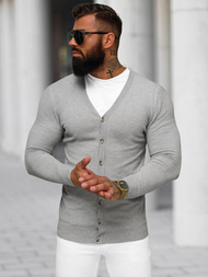 Muški Džemper Sivi OZONEE NB/MM6006/2Z