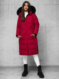 Ženska jakna tamno-crvena OZONEE O/W377