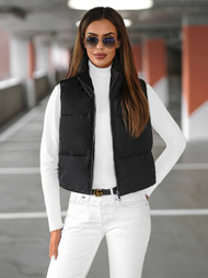 Ženski prsluk crni OZONEE JS/16M9079/392Z