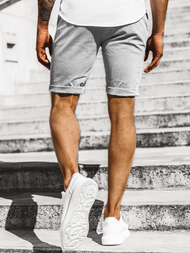 Muške chino kratke hlače Sive OZONEE DJ/1005