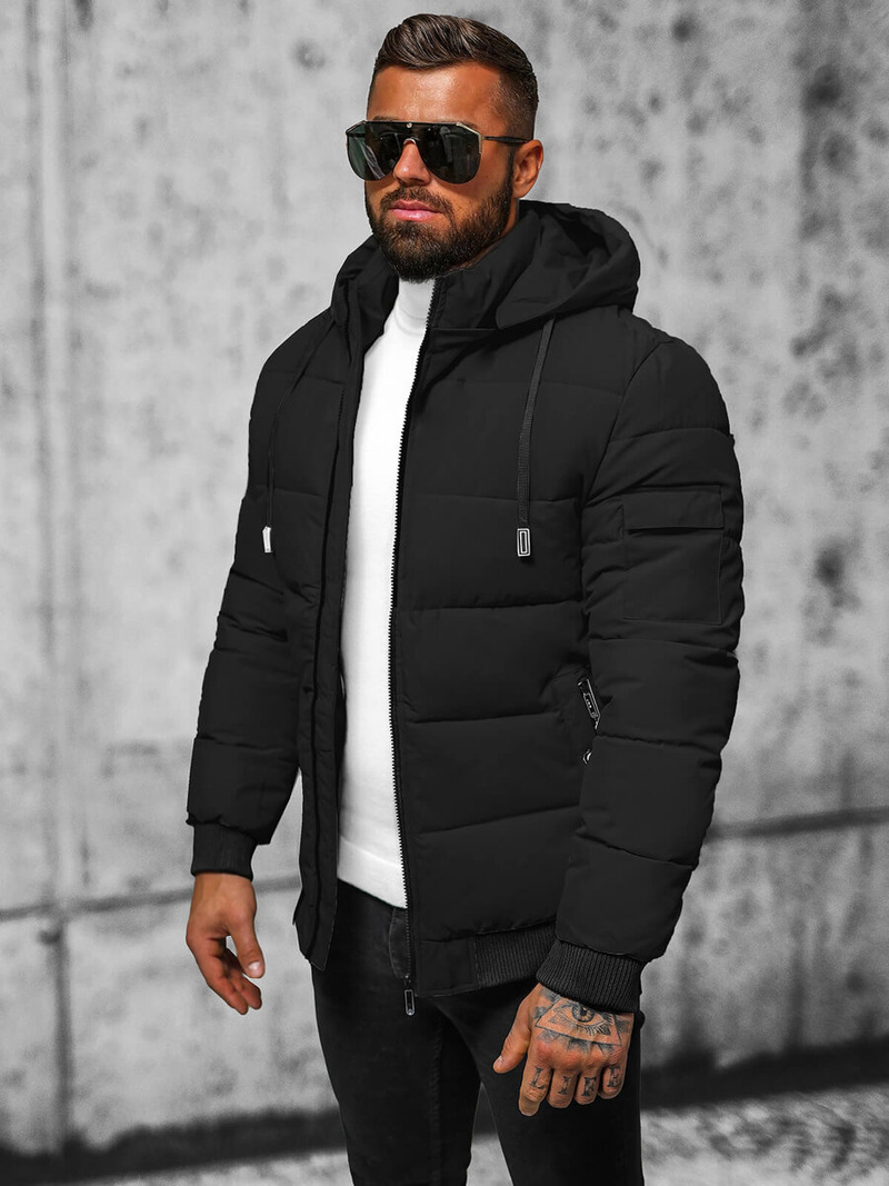 Muška jakna crna OZONEE JS/31M5006