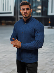 Muški Džemper Modri OZONEE NB/MM6020/6Z