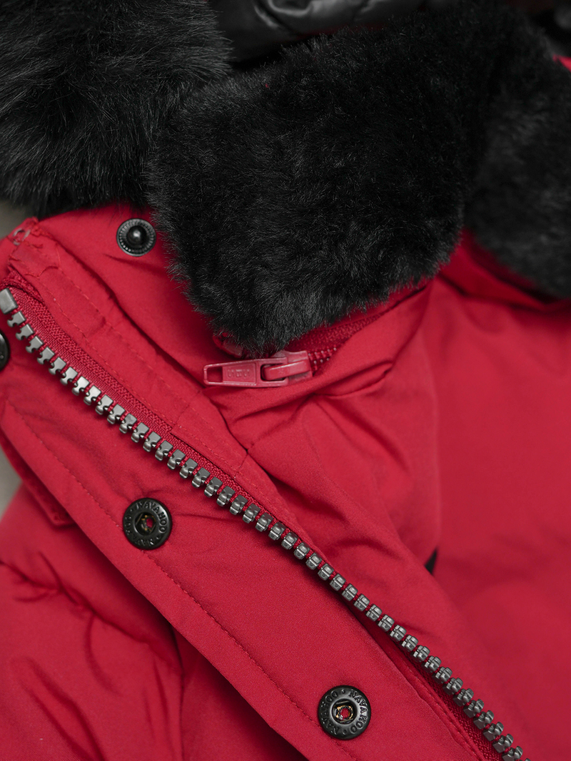 Ženska jakna tamno-crvena OZONEE O/W377