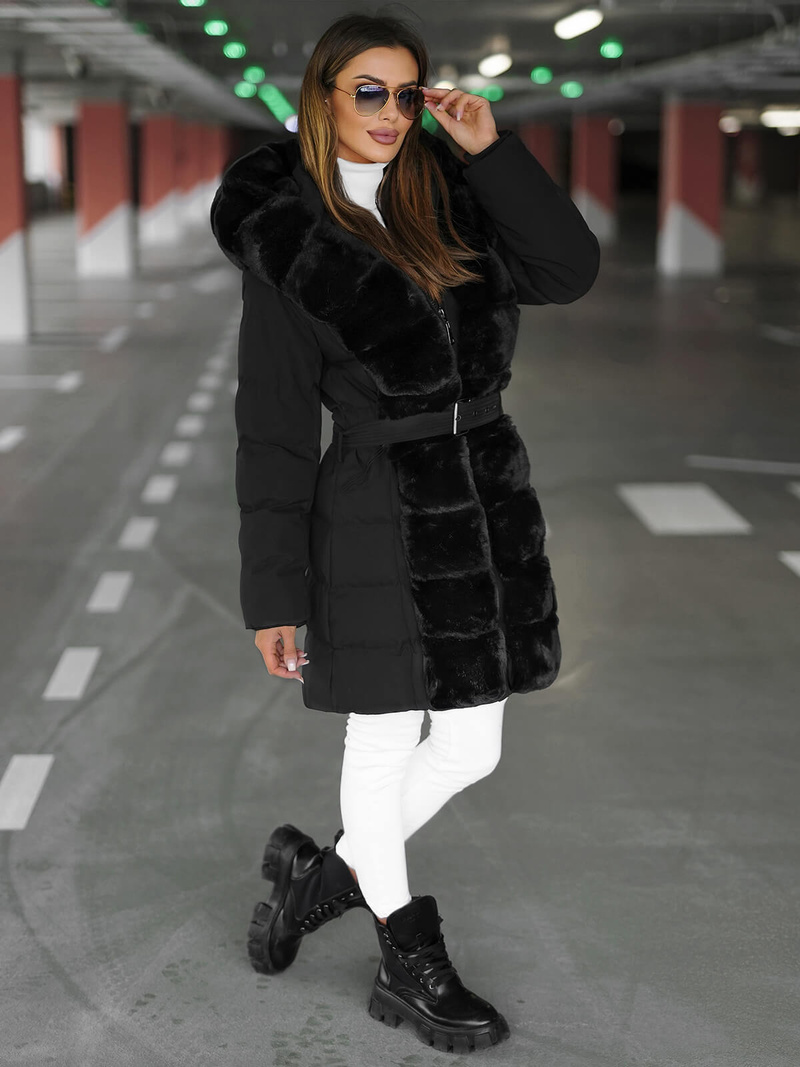 Ženska jakna crna OZONEE JS/5M3158/392Z