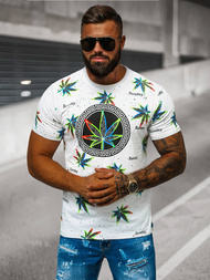 Muška majica bijela OZONEE O/T136/1