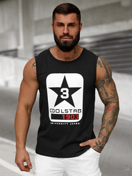 Muška majica bez rukava crna OZONEE JS/8B1719/3Z