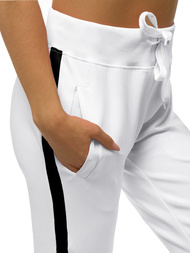 Ženske sportske hlače Bijele OZONEE JS/JK88115/1