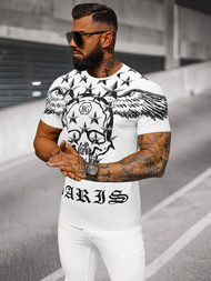 Muška Majica Bijeli OZONEE NB/MT3053Z