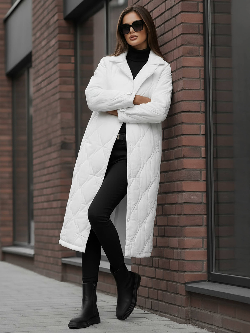 Ženska jakna bijela OZONEE JS/5M3177/281Z