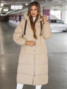Ženska jakna bež OZONEE JS/5M3163/62Z
