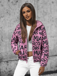 Ženska Jakna Dvostrana Svijetlo-Ružičasta OZONEE O/H953