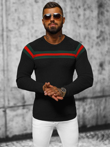 Muški Džemper Crni OZONEE L/2457Z