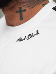 Muška Majica Bijeli OZONEE O/QQ1195Z