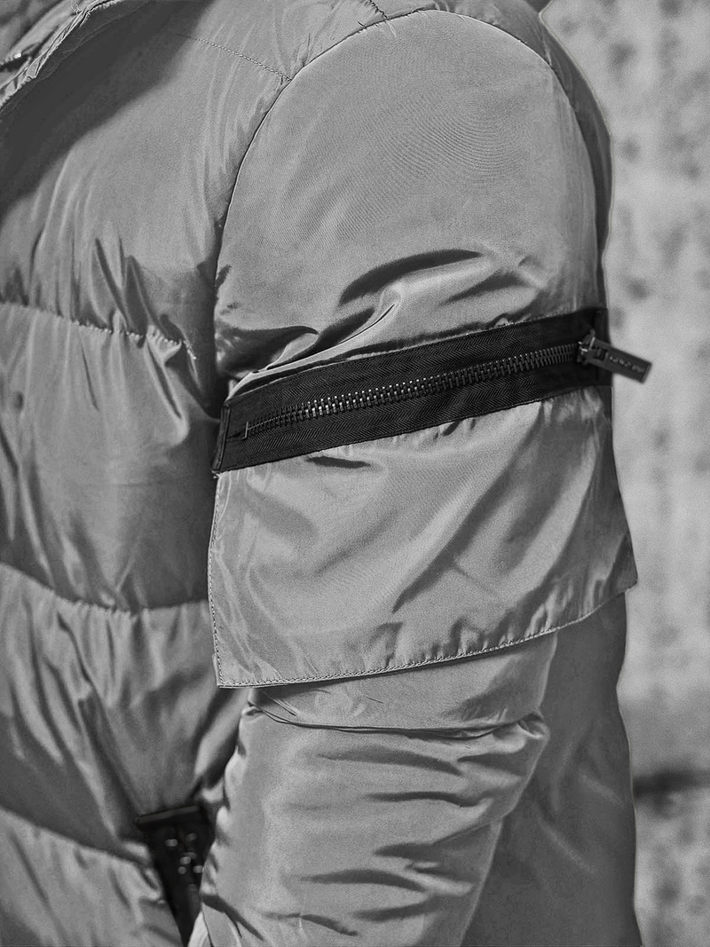 Muška Jakna Siva OZONEE O/M799