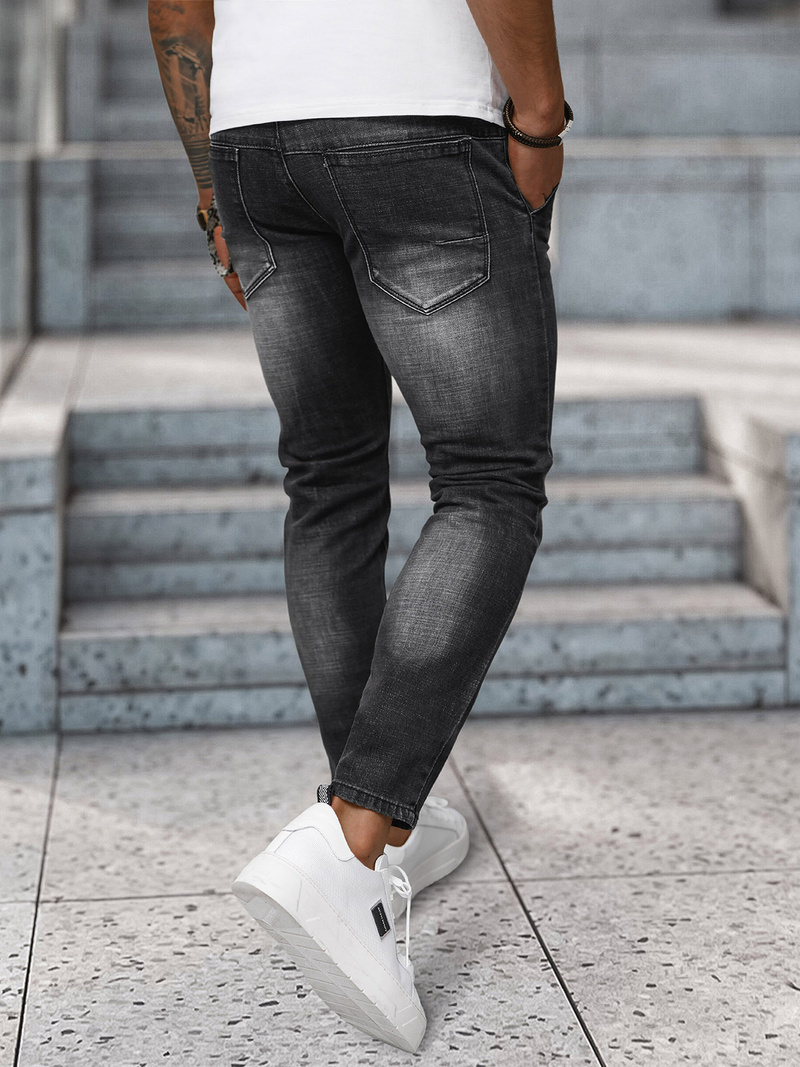 Muške traperice crne OZONEE NB/MP0091N