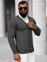 Muški Džemper Grafitni OZONEE NB/MM6006/3Z