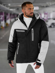 Muška jakna crno-siva OZONEE JS/91M9903/92