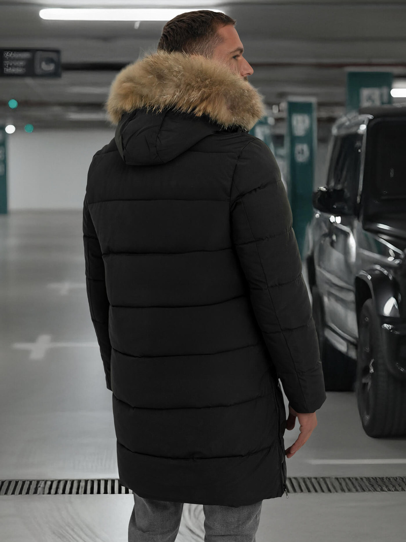 Muška parka jakna crna OZONEE JS/25M9803/392