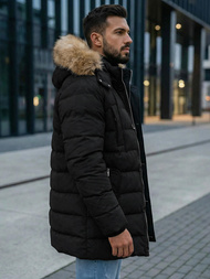 Muška Jakna Crna OZONEE JS/5M3122/392Z