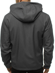 Muška softshell jakna grafitna OZONEE JS/KS2194