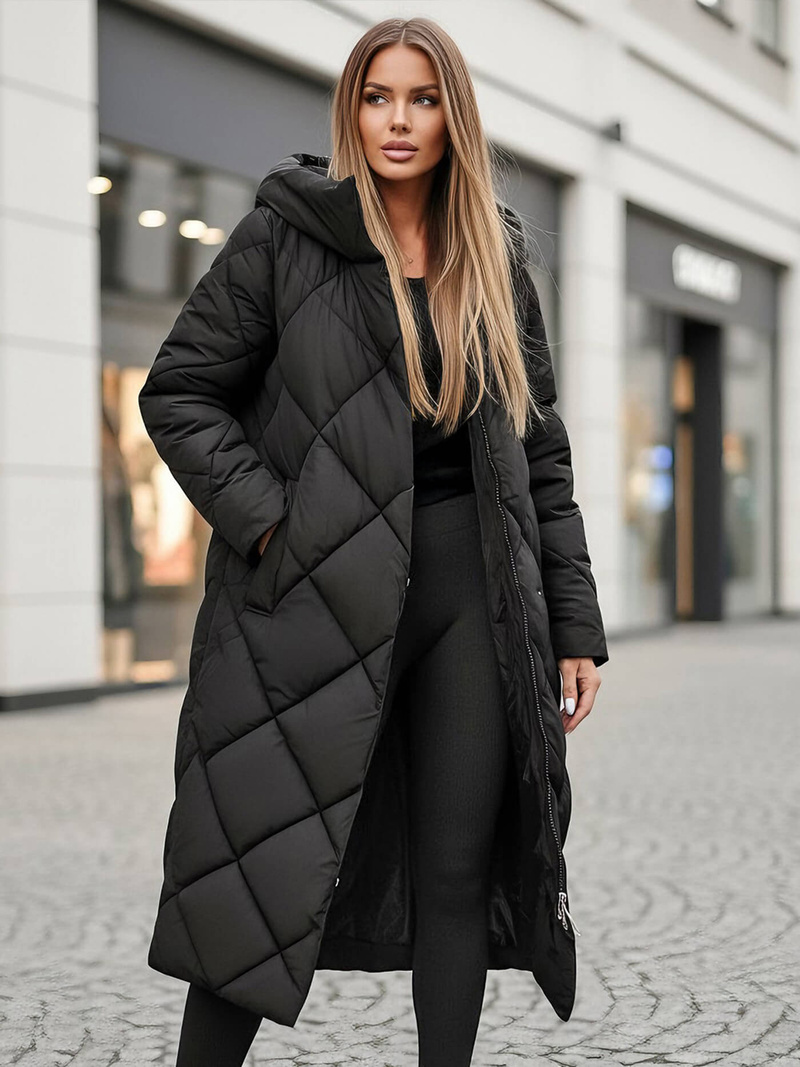 Ženska jakna crna OZONEE JS/5M3173/392Z