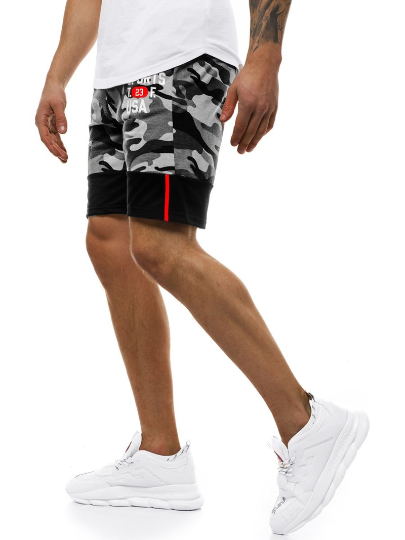 Muške kratke hlače Sive OZONEE JS/KK300158