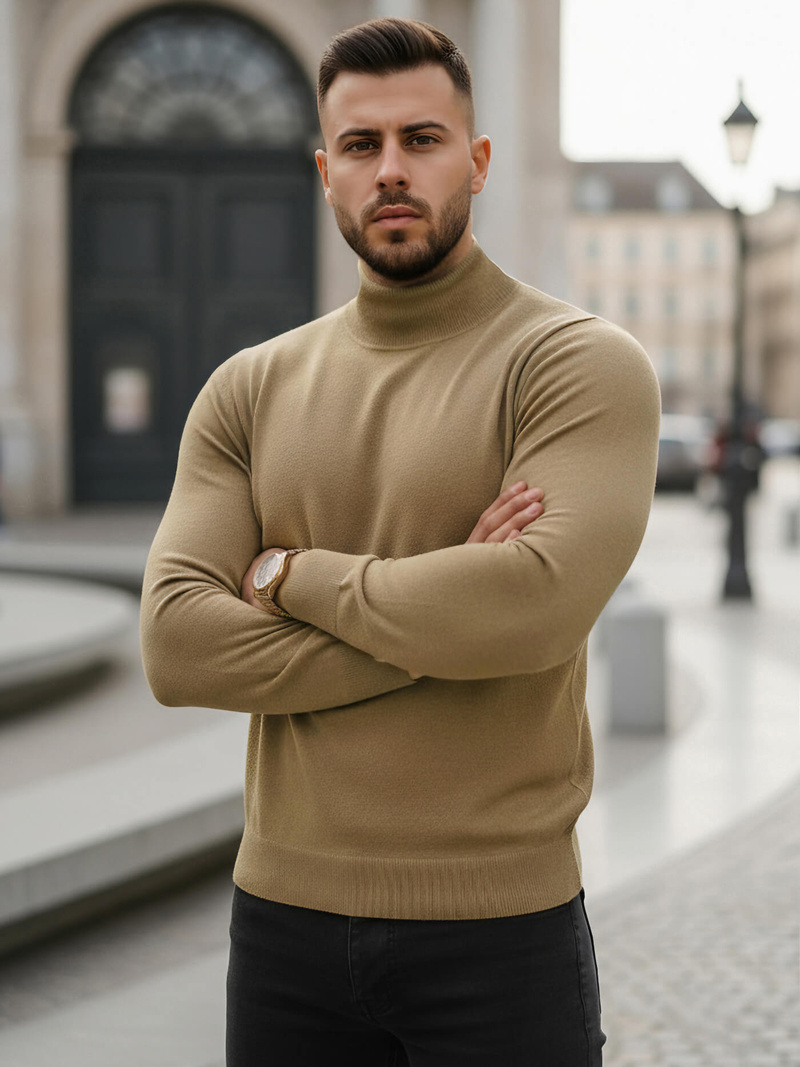 Muški džemper camel OZONEE V/V24503