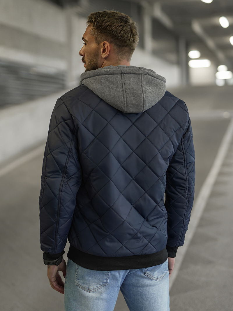 Muška jakna modra OZONEE JS/8M986/215Z