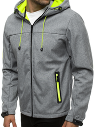 Muška softshell jakna Siva OZONEE JS/KS2196