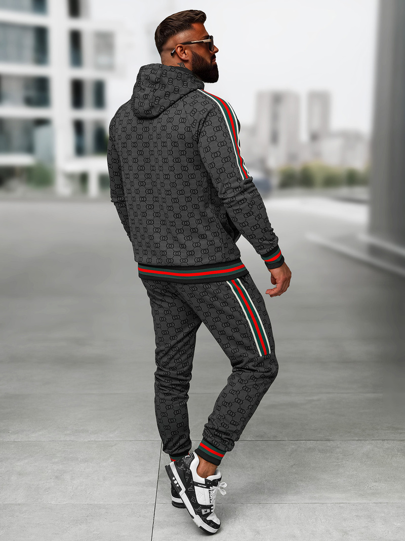 Muška trenirka crna OZONEE O/FF5111AB