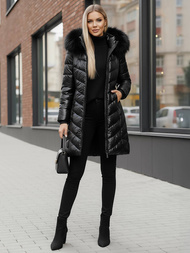 Ženska Jakna Crni OZONEE JS/16M9100/392Z