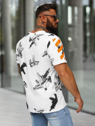 Muška Majica Bijeli OZONEE O/MPO3471