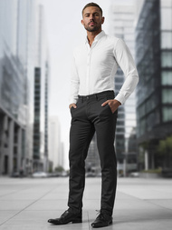 Muške Hlače Crne OZONEE V/5100