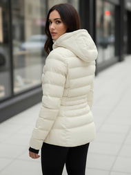 Ženska Jakna Ecru OZONEE JS/M769/281