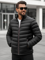 Muška proljetna jakna crna OZONEE JS/SM71Z