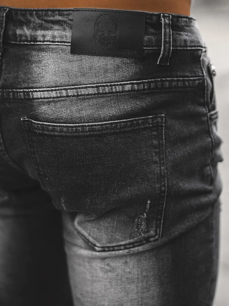 Muške traperice crne OZONEE NB/MP0126N